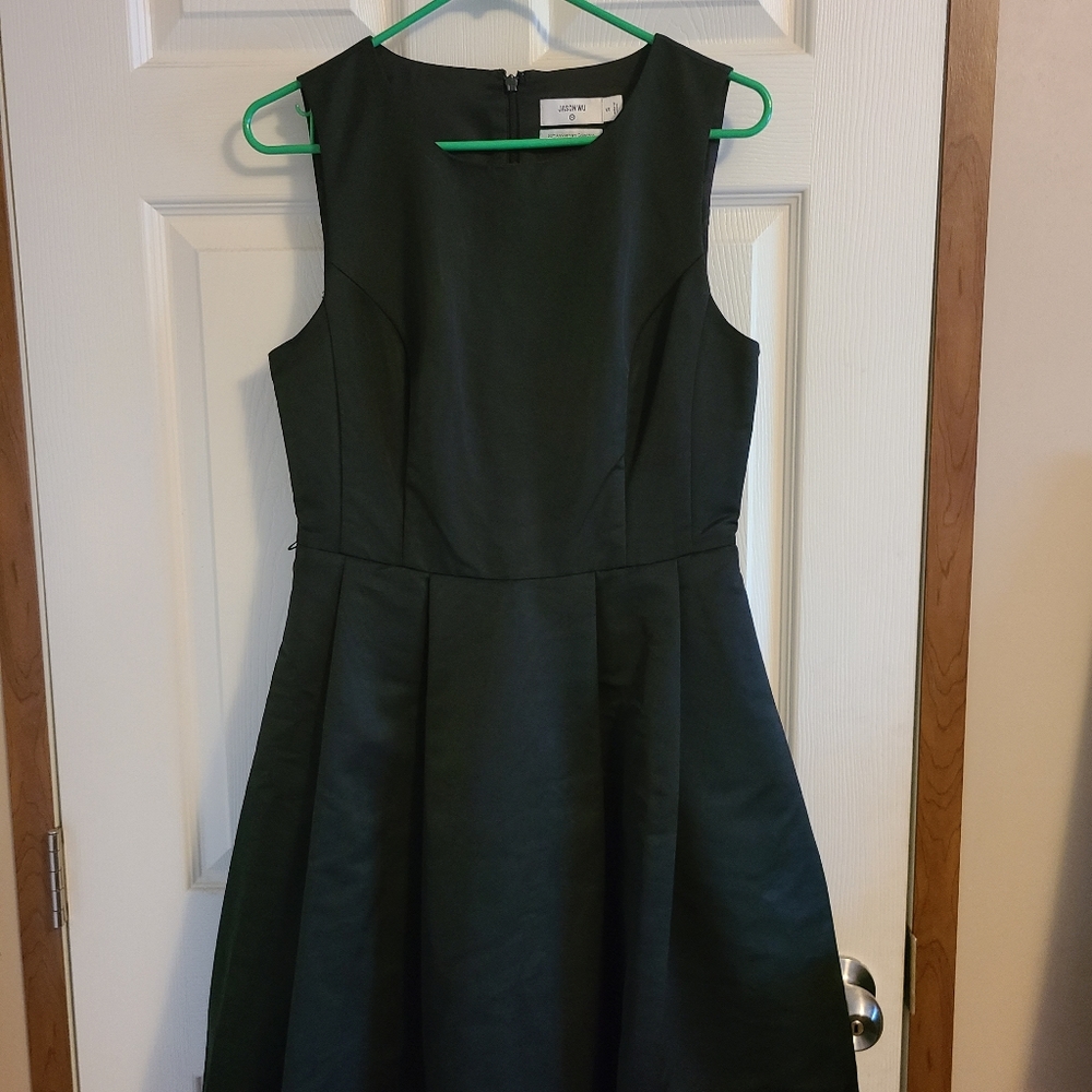 Jason Wu size small fit and flare black dress